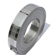 Лента нержавеющая перфорированная прямая 14Х17Н2 0,5 мм