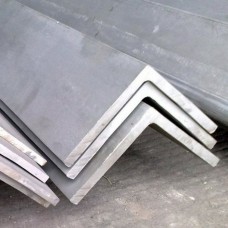 Уголок нержавеющий шлифованный равнополочный г/к AISI 321 10х10х2 мм